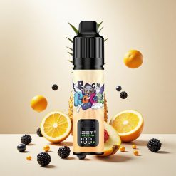 IGET BAR PLUS S3 POD 10000 Puffs Engangs Vape med 5% Nikotin (50mg/ml) – Bjørnebær Ananas Appelsin