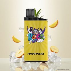 IGET Bar 3500 Puffs Engangs Vape Ananas Is med 1,2 Ohm Mesh Coil og 1400 mAh Batteri