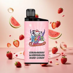 IGET Bar 3500 Puffs Engangs Vape Jordbær Vannmelon Hard Candi med 1,2 Ohm Mesh Coil