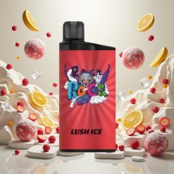 IGET Bar 3500 Puffs Engangs Vape Lush Is med 1400 mAh Batteri