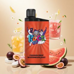 IGET Bar 3500 Puffs Engangs Vape Pasjonsfrukt Vannmelon Juice med 1400 mAh Batteri