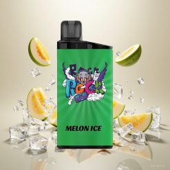 IGET Bar 3500 Puffs Engangsdamp Melon Is med 1400 mAh Batteri og 1,2 Ohm Mesh Coil