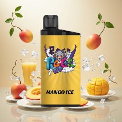 IGET Bar 3500 Puffs Engangsdamper Mango Is med 1400 mAh Batteri