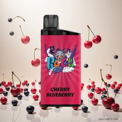 IGET Bar 3500 Puffs Oppblåsbar Vape Kirsebær Blåbær – 1400 mAh Batteri