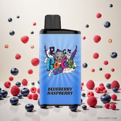 IGET Bar Pro 10000 Puffs Engangs Vape Blåbær Bringebær med 2000 mAh Batteri