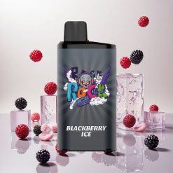 IGET Bar Pro 10000 Puffs Engangsdamp med Svartbær Is og 2000 mAh Batteri