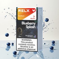 RELX Pod Pro 2 Blåbærspreng 3% Nikotin 600 puffs 1,9ml