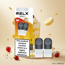 RELX Pod Pro 2 Dessert-Banan Fryse med 1,9 ml Kapasitet og 600 Puff
