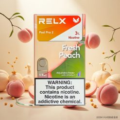RELX Pod Pro 2 Friske Fersken – 3% Nikotin, 600 puff