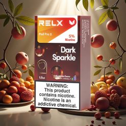 RELX Pod Pro 2 Mørk Glitter – 5% Nikotin, 600 pust
