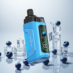 Razz Bar 45000 Puffs Disposable Vape Blåbær Is med 1.0 Ohm Mesh Coil