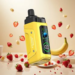 Razz Bar 45000 Puffs Disposable Vape Jordbær Banan med 20 mg/ml Nikotin