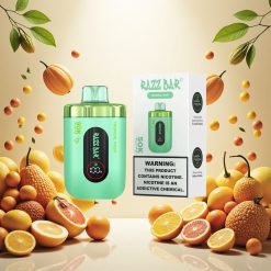Razz Bar 50K Puffs Disposable Vape Tropisk Frukt – 2% Nikotin, 50000 Puff