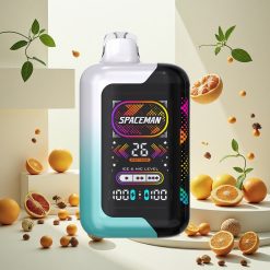 SPACEMAN SP40000 Engangs Vape med 20ml eVæske og Frisk Mynte