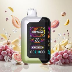 SPACEMAN SP40000 Engangs Vape med 40000 Puff og Hvit Drupe Is