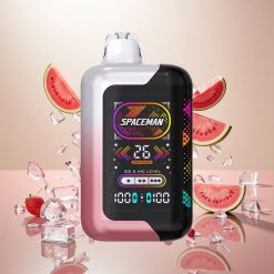 SPACEMAN SP40000 Engangsdamper Vannmelon Is med 20ml eVæske og 40000 Pust