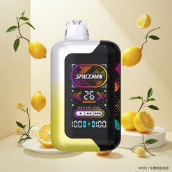 SPACEMAN SP40000 Engangsvape med 40000 Puff og Sitronpop