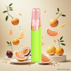 Snowplus Dash 4000 Puffs Engangsenhet med Keramisk Atomizer og Passionsfrukt Grapefrukt