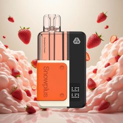 Snowplus Swift 5000 Puffs Prefilled Pod Kit Jordbærdrøm med 1000 mAh Batteri