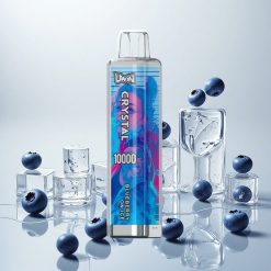 UWIN Crystal 10000 Puffs Blåbær På Is med 18ml og 650mAh