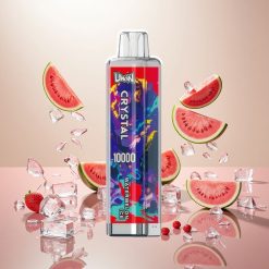 UWIN Crystal 10000 Puffs Engangs Vape Vannmelon Is – 18ml Kapasitet, 5% Nikotin