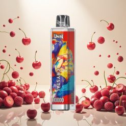 UWIN Crystal 10000 Puffs Engangsdamper (Cherry Bær) – 18ml / 650mAh