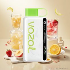 VOZOL STAR 9000/12000 Engangs Vape Sur Eple Is med 650mAh Batteri og Rask Ladning