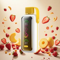 VOZOL Star 20000 Puffs Engangsdamper Jordbær Mango med 2,2" HD speilskjerm