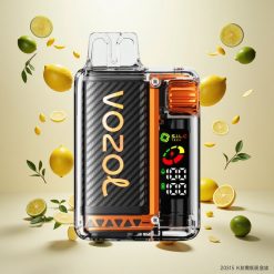 VOZOL Vista 20000 Puffs Gjenoppladbar med 6-trinns Effektjustering og Sitron-Lime