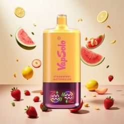 VapSolo Triple 30000 Puffs Disposable Vape Jordbær & Vannmelon og Sitron & Fersken – 40ml, 20 mg/ml eller 50 mg/ml