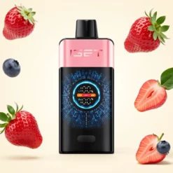 IGET ONE Jordbær Vannmelon Is Engangsvape 12000 Drag, 2700mAh Batteri
