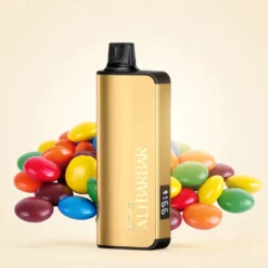 ALIBARBAR INGOT Skittles Engangsvape – 9000 Trekk, 22 ml E-væske