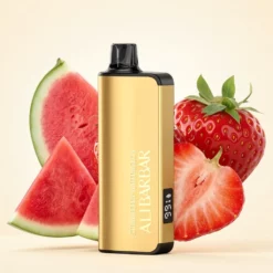 ALIBARBAR INGOT Jordbær Vannmelon – 9000 Trekk, 22ml E-væske