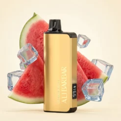 ALIBARBAR INGOT Vannmelon Is Engangsvape 9000 Puff 22ml