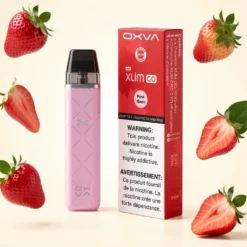 OXVA XLIM Go Pod-sett Rosa med Type-C lading og 1000mAh batteri